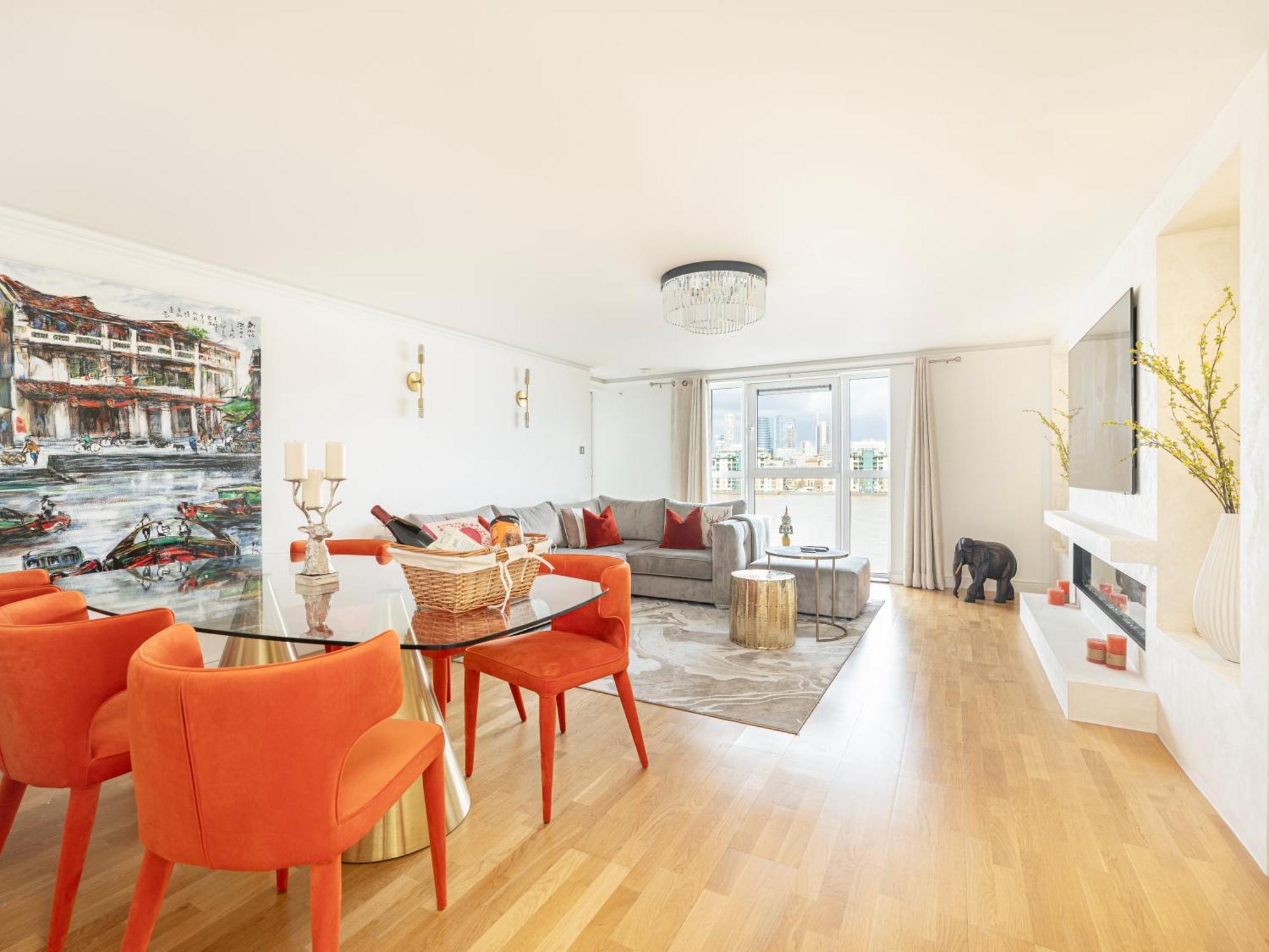 The View Greenwich - Luxury River Thames Apartment London Eksteriør bilde
