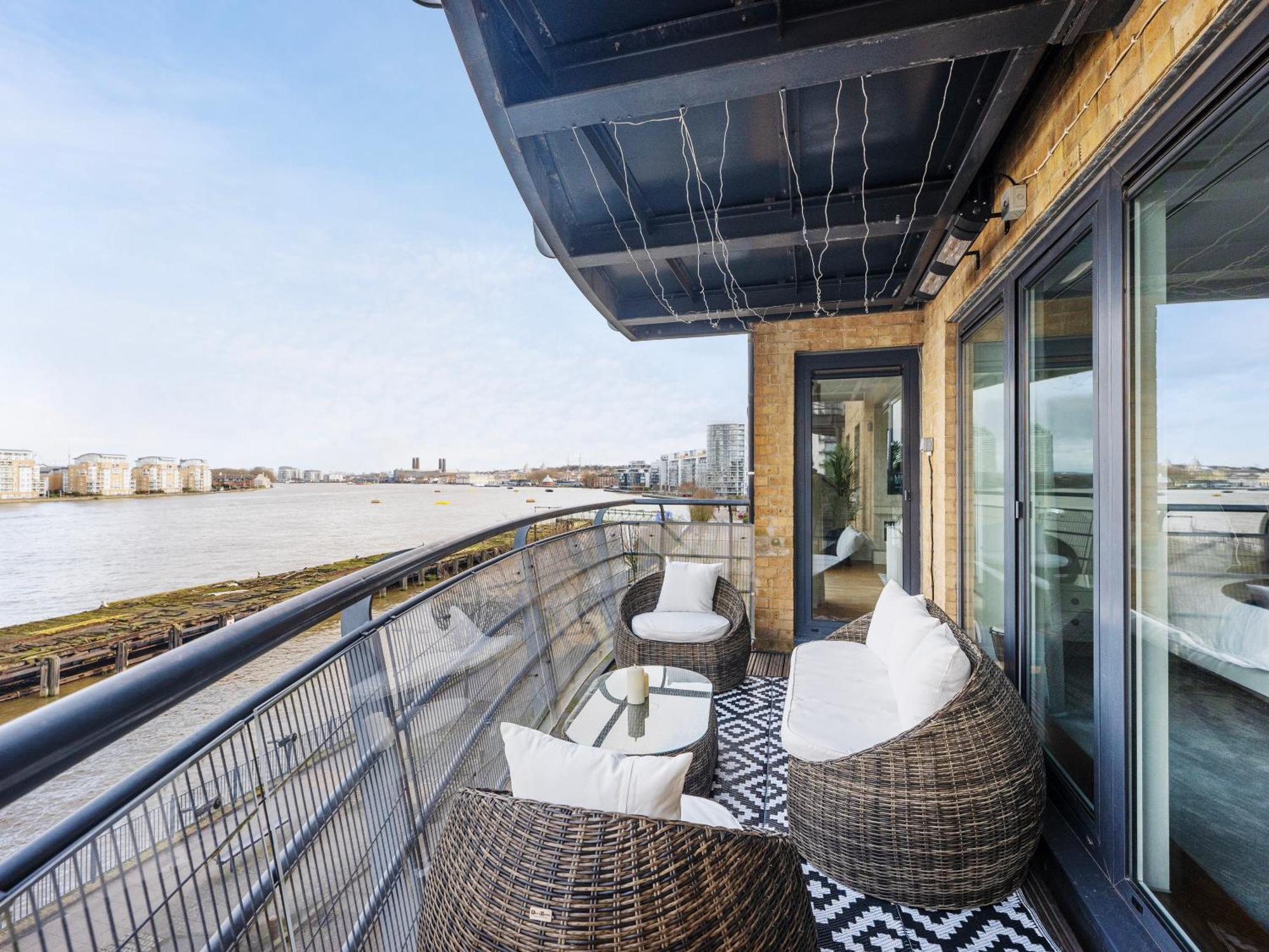 The View Greenwich - Luxury River Thames Apartment London Eksteriør bilde